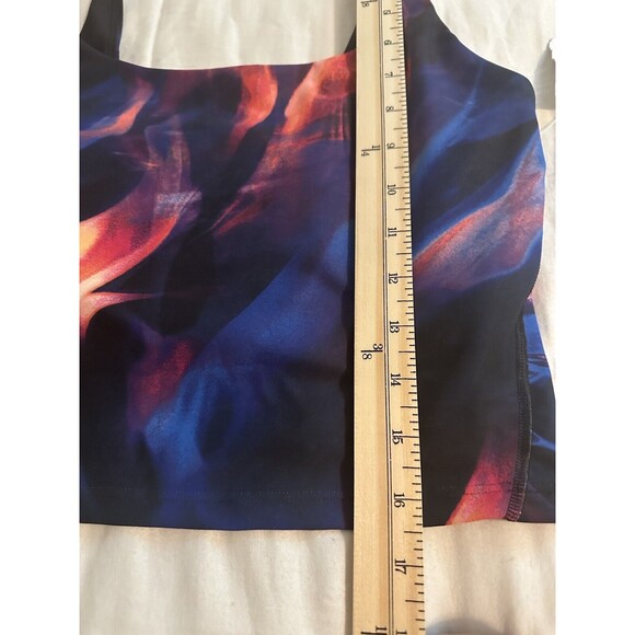 OLD NAVY Pink‎ Swirl Longline Powersoft Sports Bra SIZE MEDIUM NWT - Picture 5 of 5